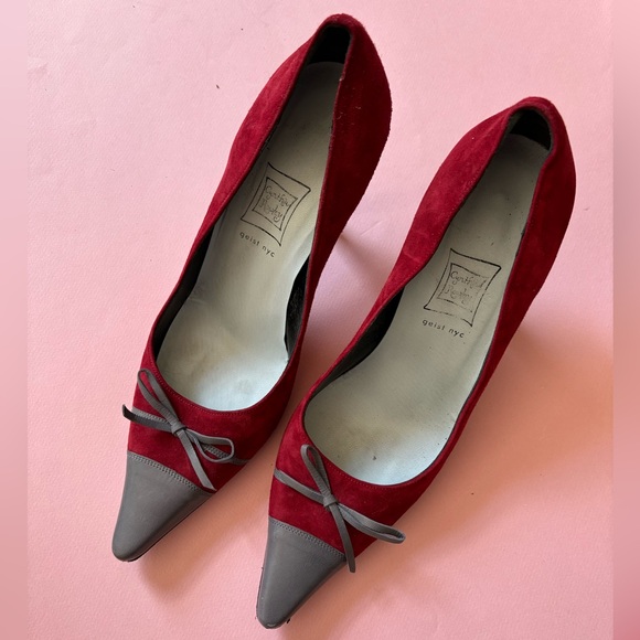 Cynthia Rowley Geist NYC pointy tow pumps - Picture 3 of 8